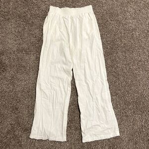 Princess Polly Louis Linen Blend Flowy Pants